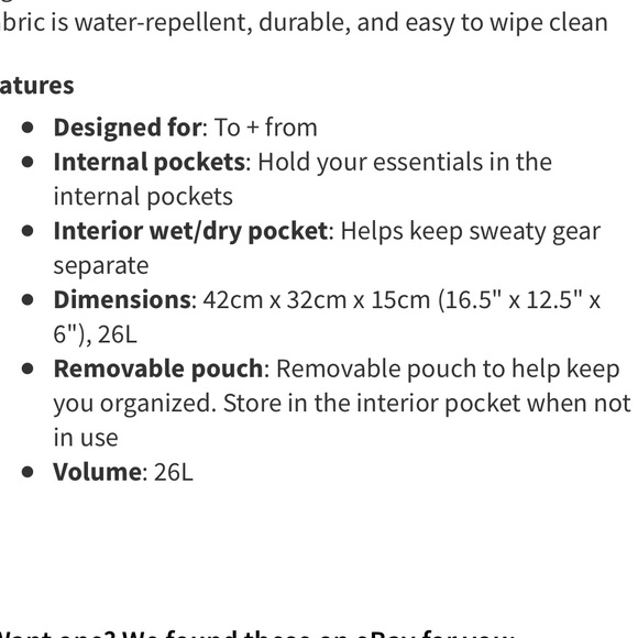 🚫SOLD🚫Lululemon All Day Tote - Picture 6 of 6